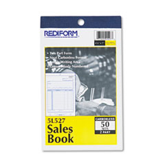 Sales Book, 4 1/4 x 6 3/8, Carbonless Duplicate, 50