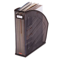 Standard Rolled Mesh Steel Magazine File, 5 1/2 x 10 3/8