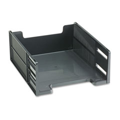 Stackable High Capacity Front Load Letter Tray,