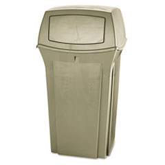 Ranger Fire-Safe Container, Square, Structural Foam, 35