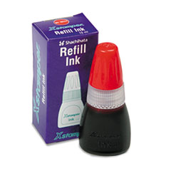 Refill Ink for Xstamper Stamps, 10ml-Bottle, Red -