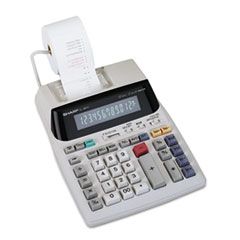 EL1801V Two-Color Printing Calculator, 12-Digit