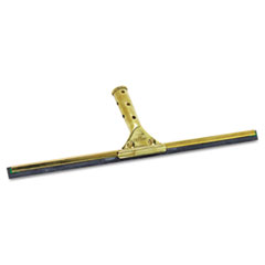 Golden Clip Brass Squeegee
Complete, 18&quot; Wide -
C-SQUEEGEE, WINDOW 18&quot; GOLDEN
CLIP BRASS