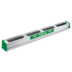 Hold Up Aluminum Tool Rack, 36&quot;, Green/Silver - C-HOLD