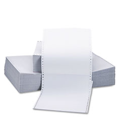 Two-Part Carbonless Paper, 15lb, 9-1/2 x 11, Perforated,