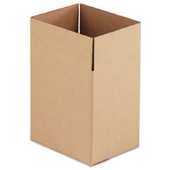 Corrugated Kraft Fixed-Depth Shipping Carton,8-3/4 x