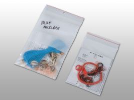CLEAR DOUBLE TRACK SEAL TOP BAGS