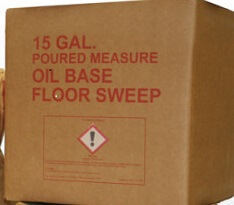 50# BOX OIL BASE FLOOR SWEEP 36 CASES/SKID